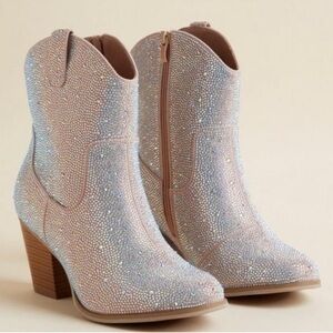 Torrid embellished booties - have been worn